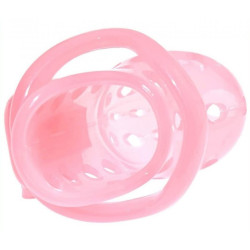  Cage de chasteté XGuard 10 x 3cm Rose
